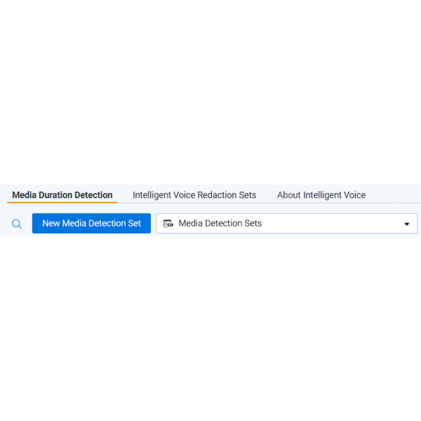 New Media Detection Set