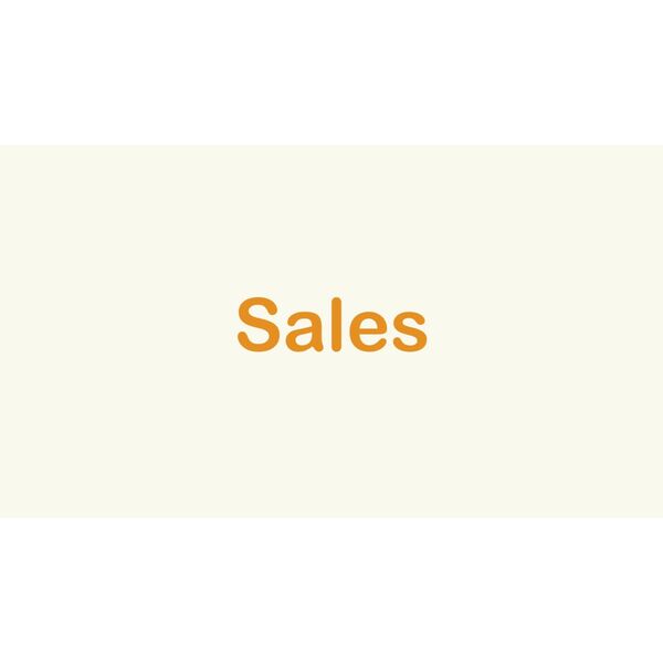 The Bright Seven Sector Model: Sales