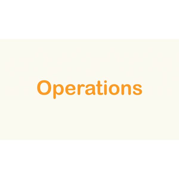 The Bright Seven Sector Model: Operations