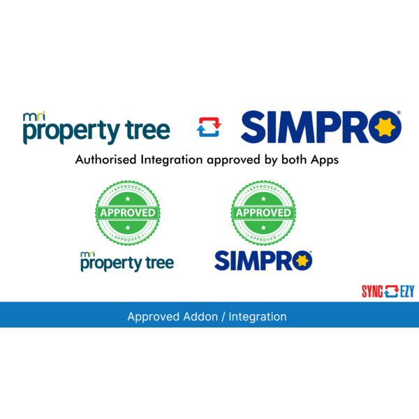 Authorized Integration Between Property Tree and Simpro, Approved by Both Apps