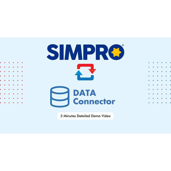 Simpro Data Connector Demo Video