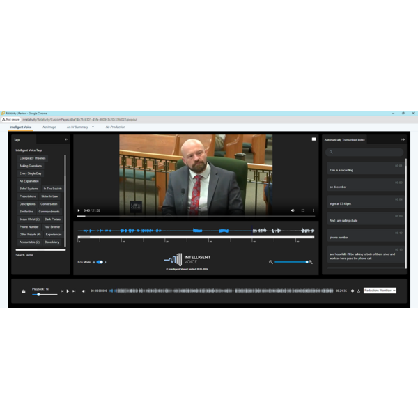 Transcribed Video Eco Mode