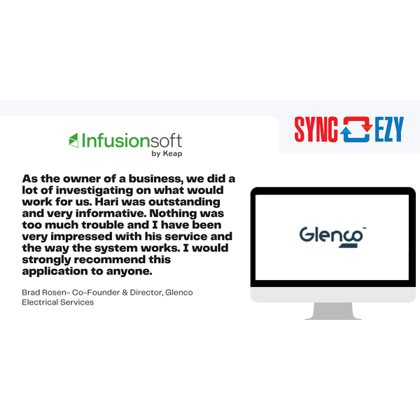 Glenco Electrical Services Testimonial