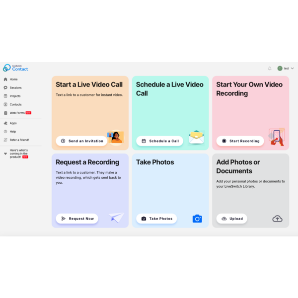 The LiveSwitch platform