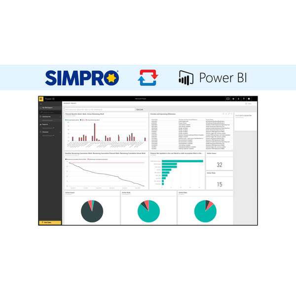 Simpro and Power BI Integration: Visualizing Project Data for Smarter Decision-Making