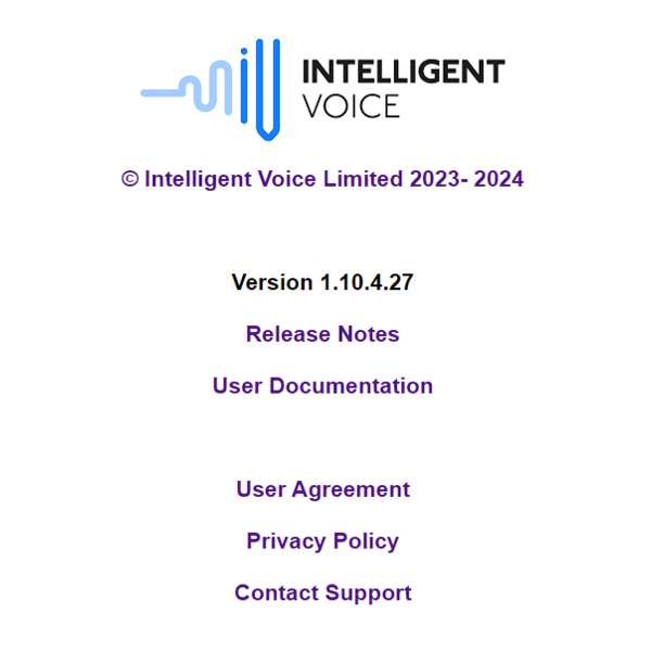 About Intelligent Voice