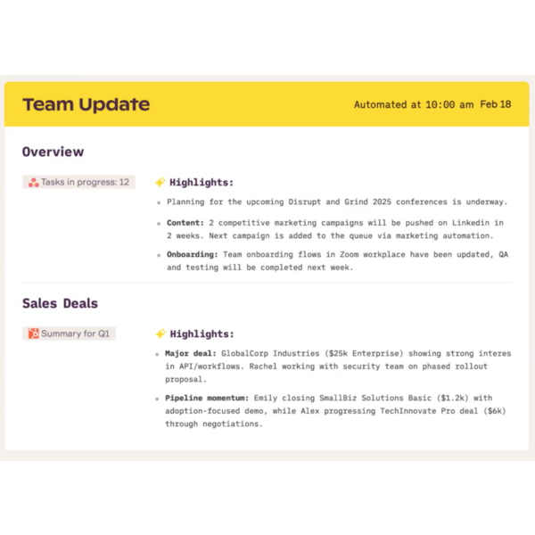 Automate Analysis of Gong and Hubspot deals