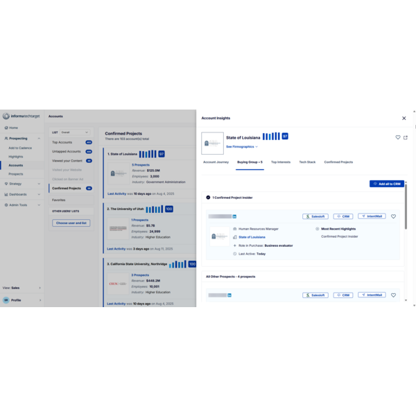 One-Click Add to Cadence (Buying Group)