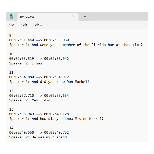 Intelligent Voice Web VTT
