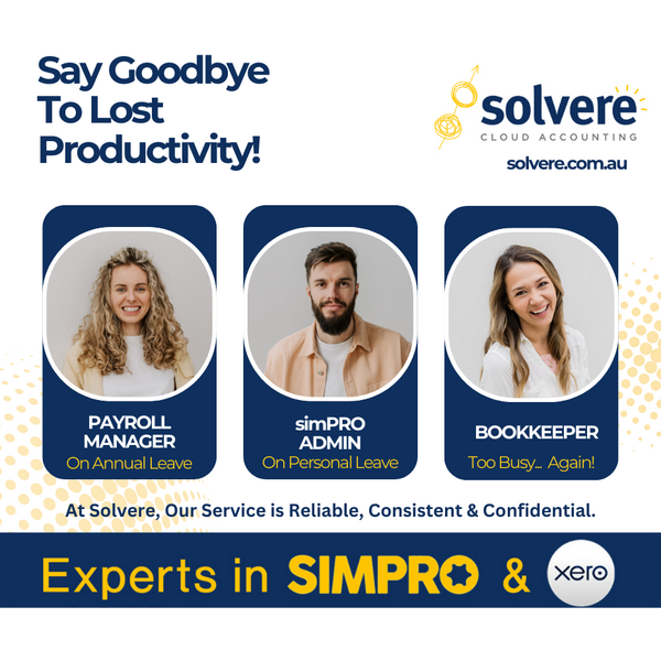 Say goodbye to lost productivity with our team of Simpro specialists.