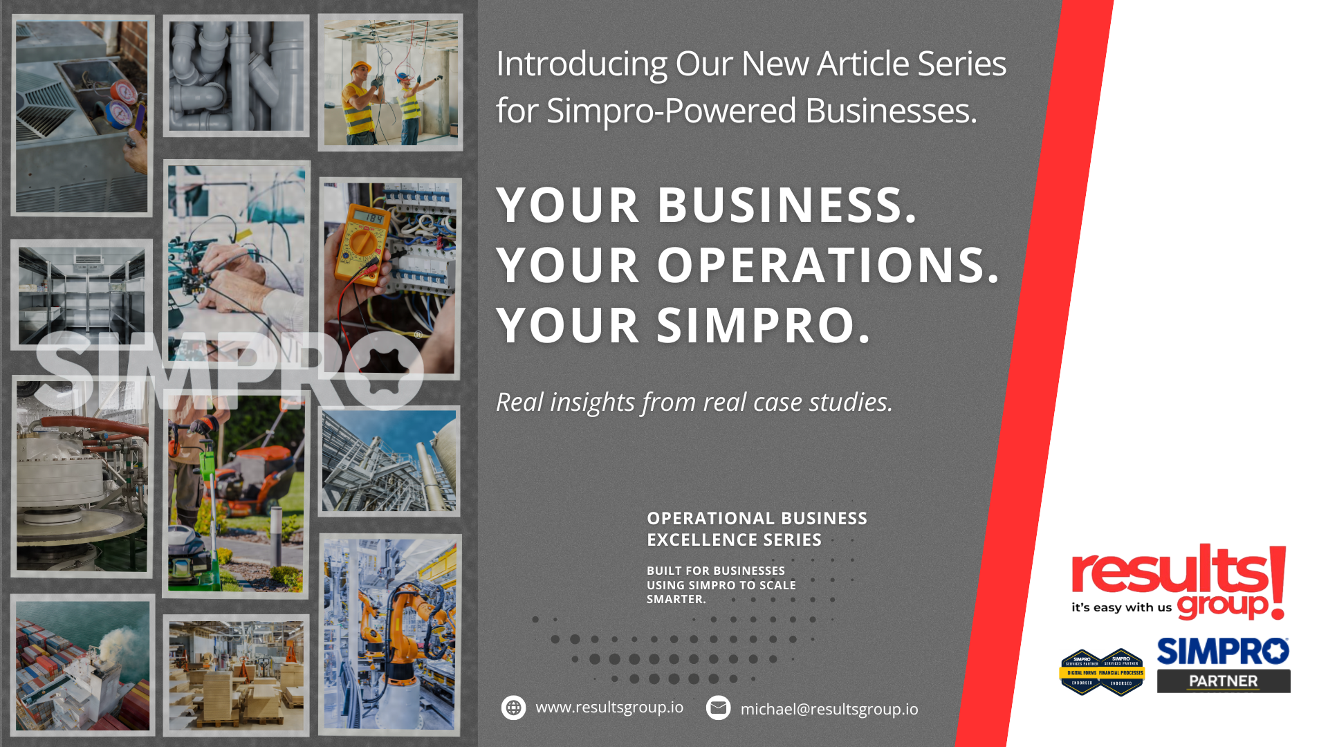 Article 1: Introducing Our LinkedIn Article Series for Simpro-Powered Businesses image
