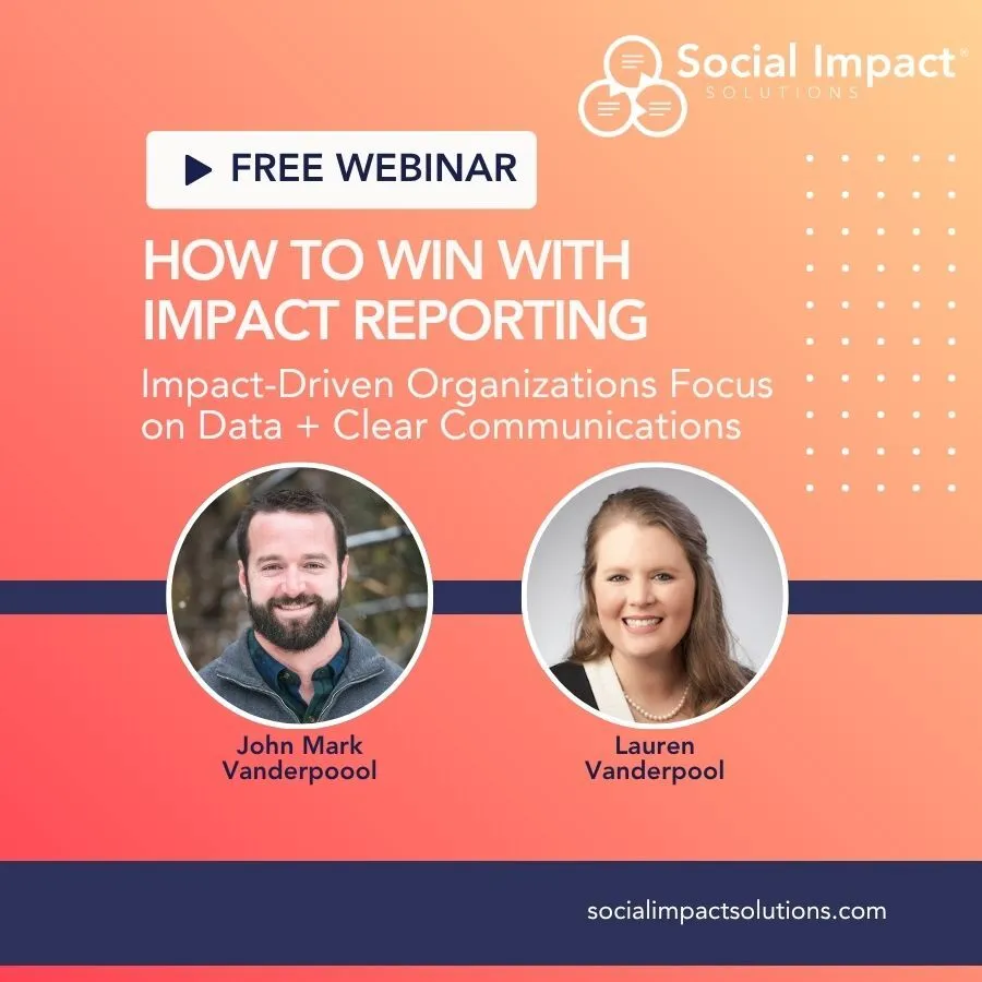 Free Webinar: How to Win with Impact Reporting image